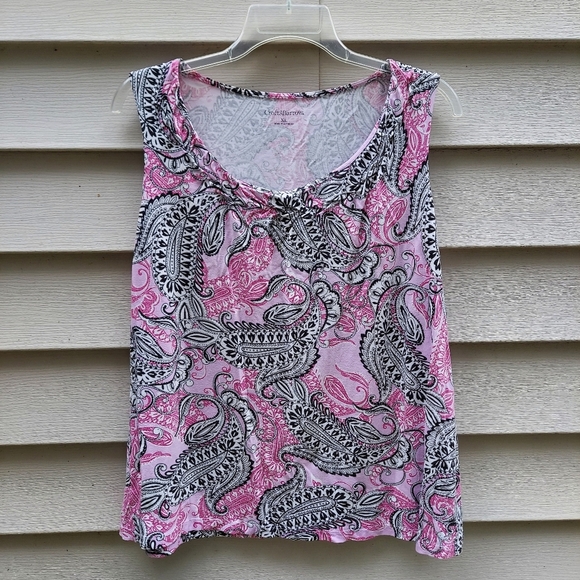 Croft And Barlow Woman's Top Size XL 100% Rayon. Super Comfortable - Picture 1 of 4